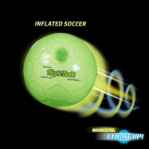 Tangle NightBall – Világító Focilabda Esti Játékhoz
