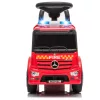 Mercedes-Benz ráülős tűzoltóautó fényekkel és hanggal, piros