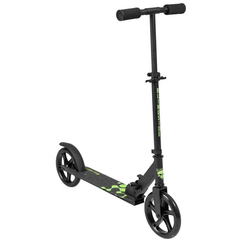 Blindside Scooter 200 Összecsukható Roller Fekete/Zöld – fő nézet