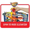 Hot Wheels City Mega Garázs pályával és kisautóval, 1:64