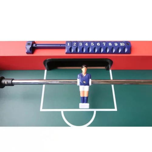 Fából készült csocsóasztal gyerekeknek és felnőtteknek, 3–5 év, Többszínű