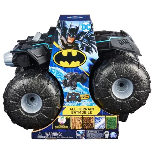 Batman Távirányítású Terepjáró Batmobil Fekete, 3–5 év, Többszínű