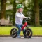 QPlay Spark futóbicikli LED kerekekkel, piros, 3–5 év, Többszínű