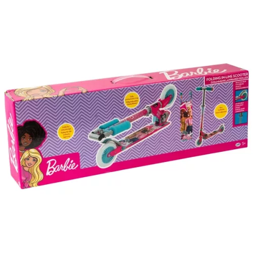 Barbie összecsukható roller rózsaszín