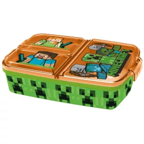 Minecraft uzsonnásdoboz rekeszekkel