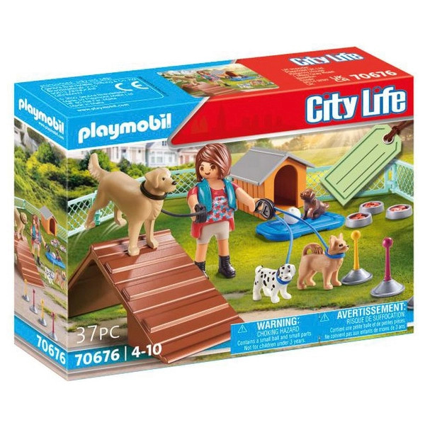 PLAYMOBIL City Life 70676 Kutyakiképző ajándékkészlet – 1. kép