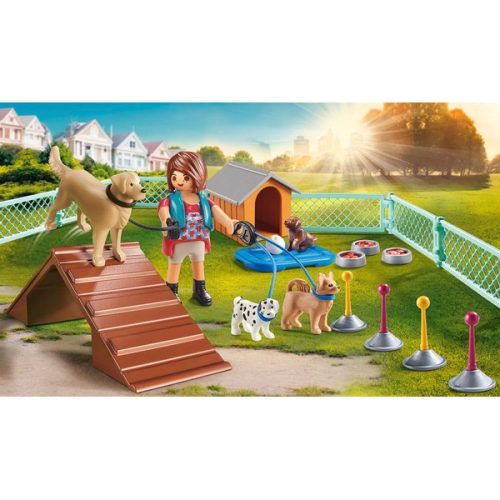 PLAYMOBIL City Life 70676 Kutyakiképző ajándékkészlet