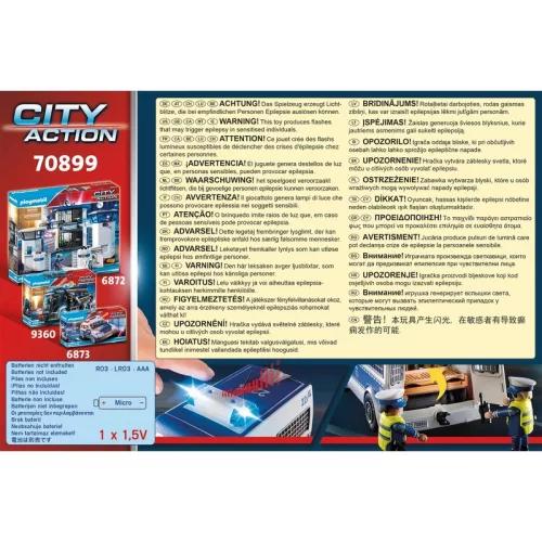 PLAYMOBIL City Action 70899 Rendőrségi szállítójármű