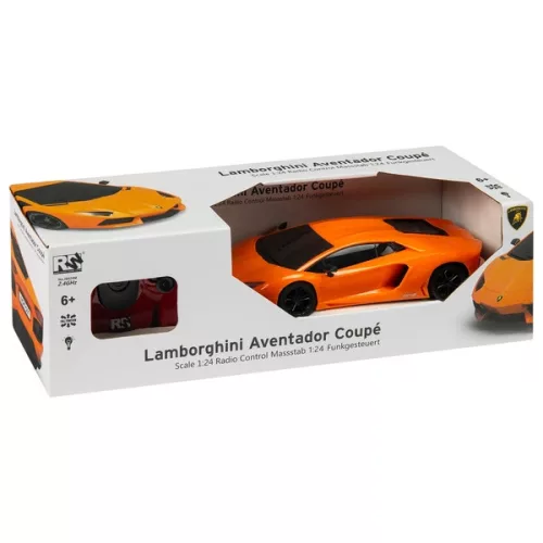 Távirányítós Lamborghini Aventador autó 1:24, 3–5 év, Többszínű