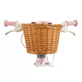Fonott kerékpárkosár elölre