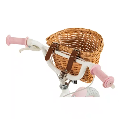 Fonott kerékpárkosár elölre