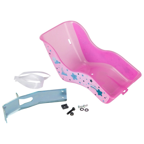 Fahrradpuppensitz pink/rosa – alternatív kép 2