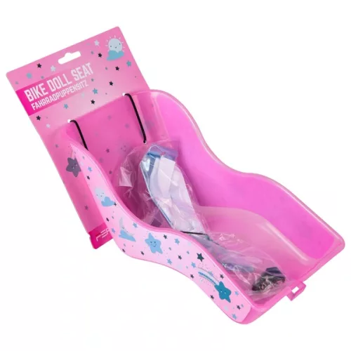 Fahrradpuppensitz pink/rosa