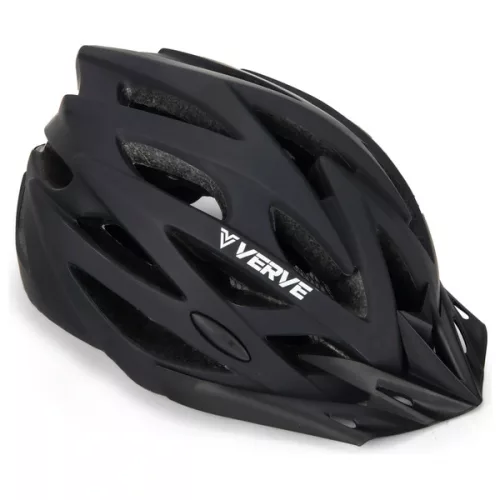 Verve kerékpáros sisak L méret 55-61 cm fekete