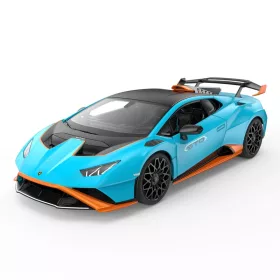 Távirányítós Lamborghini Huracán STO 1:14 méretarányú kék, 3–5 év, Többszínű