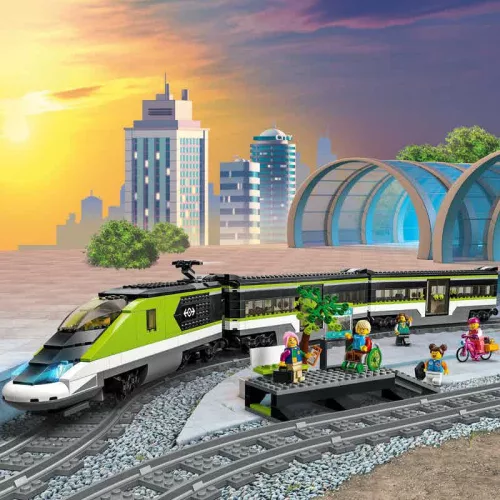LEGO 60337 City Trains Expresszvonat, 6–8 év, Többszínű