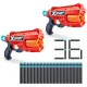 X-Shot Reflex 6 szivacslövő, 2 darabos szett 36 lövedékkel