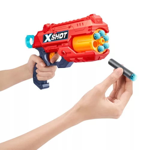X-Shot Reflex 6 szivacslövő, 2 darabos szett 36 lövedékkel