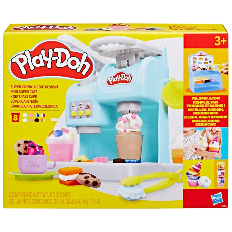 Play-Doh Play-Doh Kitchen gyurmakávézó kávégéppel, fő nézet
