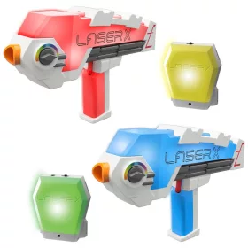   Laser X Revolution lézerharc készlet 2 fegyverrel és mellkasi érzékelővel