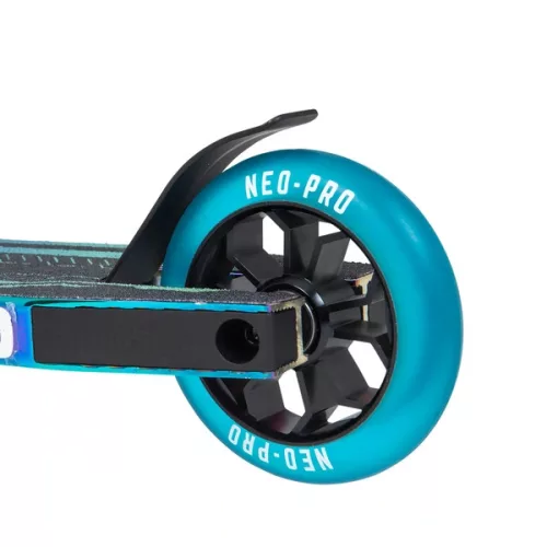 Vakvezetős kaszkadőr roller NEO PRO neon/króm, 3–5 év, Többszínű