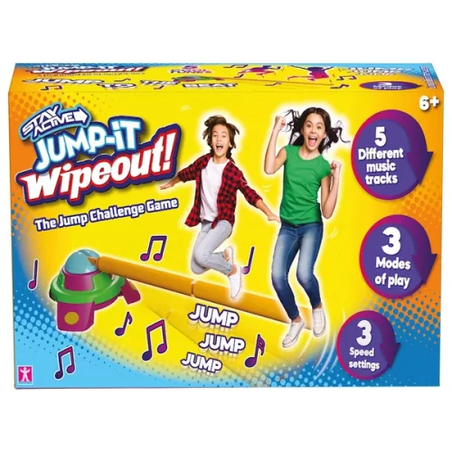 Maradj aktív! Jump-It Wipeout: Az ugró kihívás játék, 3–5 év, Többszínű