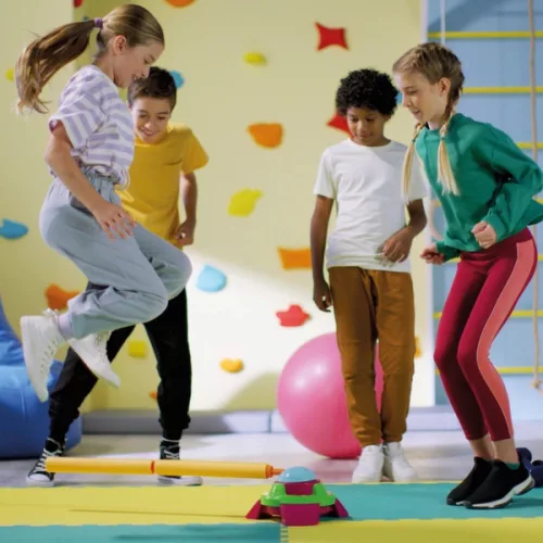 Maradj aktív! Jump-It Wipeout: Az ugró kihívás játék, 3–5 év, Többszínű