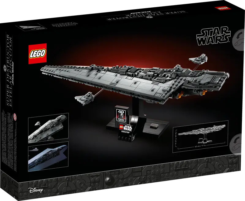 LEGO Star Wars Szupercsillagromboló Executor űrhajó 75356 – alternatív kép 1