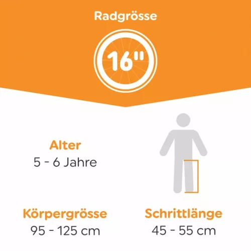 16 colos gyerekbicikli Chipmunk Summer piros