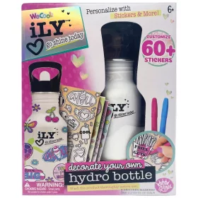 WeCool iLY Do-It-Yourself Hydro Bottle díszíthető kulacs