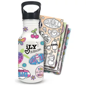 WeCool iLY Do-It-Yourself Hydro Bottle díszíthető kulacs