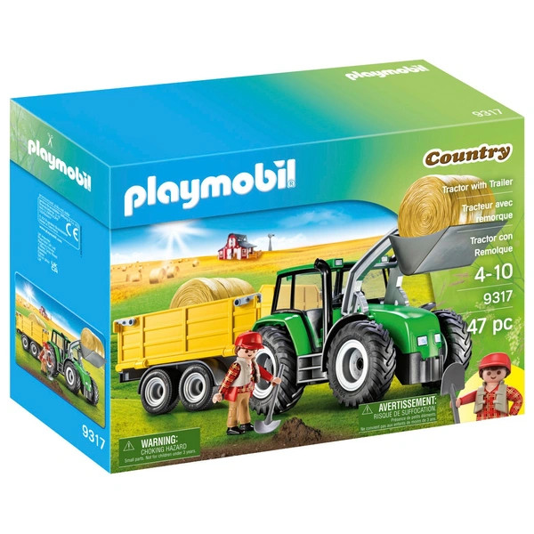 PLAYMOBIL Country 9317 Traktor utánfutóval – 1. kép