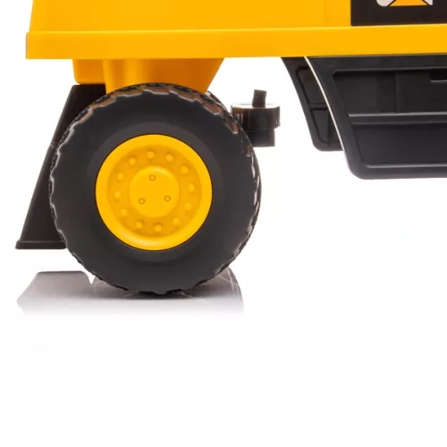 CAT felülős kotrógép hanggal és funkciókkal