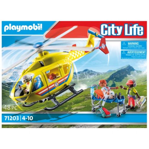 PLAYMOBIL City Life 71203 mentőhelikopter