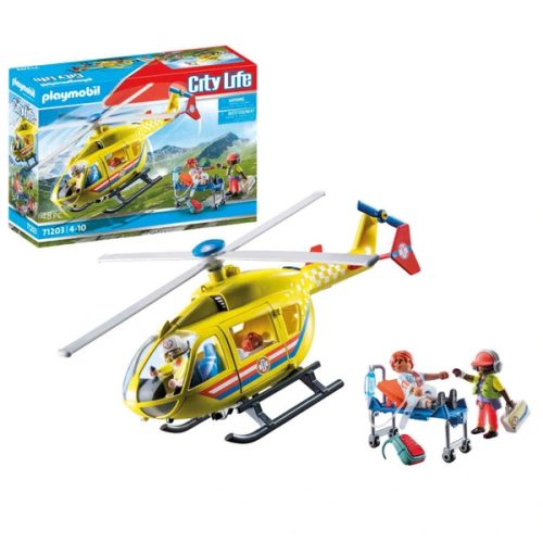 PLAYMOBIL City Life 71203 mentőhelikopter