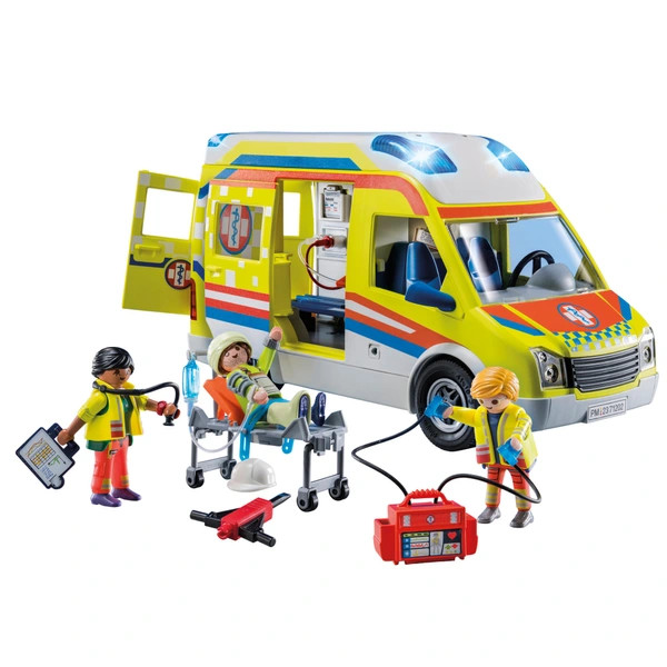PLAYMOBIL City Life 71202 Fény- és hangtechnikai mentőautó – alternatív kép 3