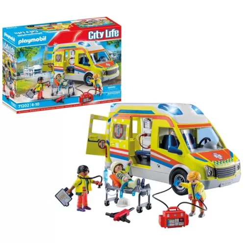 PLAYMOBIL City Life 71202 Fény- és hangtechnikai mentőautó