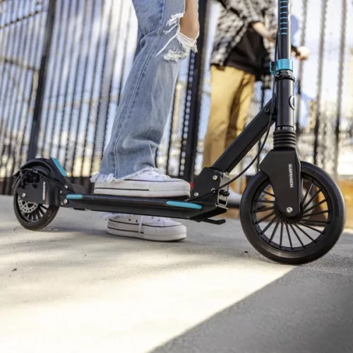 Aero Scooter A230 összecsukható roller fekete/kék, 3–5 év, Többszínű