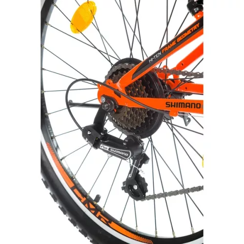 24 colos Mountain Bike Rock MTB kerékpár neon narancssárga