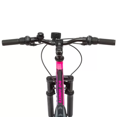 24 colos Luna MTB hegyikerékpár, neonrózsaszín