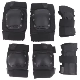 Vakvédő készlet, Védőfelszerelés, L méret, Fekete