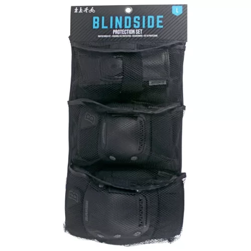 Vakvédő készlet, Védőfelszerelés, L méret, Fekete