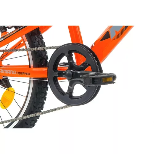 20 colos Mountain Bike Rock gyerek kerékpár neon narancssárga