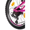 20 colos Luna gyermek mountain bike, neonrózsaszín