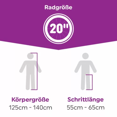 20 colos Luna gyermek mountain bike, neonrózsaszín