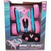 Spin N' Stunt RC autó 1:24 rózsaszín/kék, 3–5 év, Többszínű