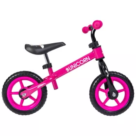 10 colos Einhorn futóbicikli, pink