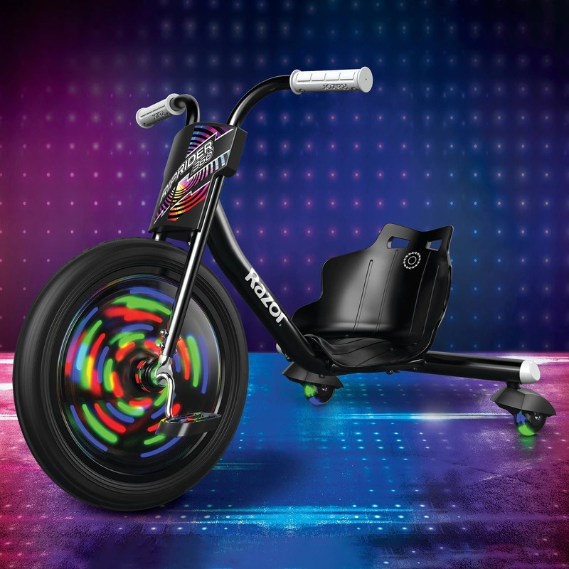 Razor RipRider 360 fényshow tricikli lámpával – fő nézet