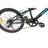 20 colos Avoca gyermek mountain bike, fekete/kék