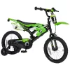 16 colos Moto X gyerekkerékpár kiegészítő kerekekkel, motocross stílusban
